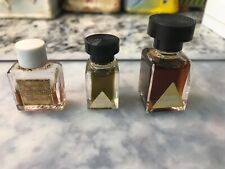 Revlon Intimate x3 Vintage Original Mini Parfum Perfume Lot, One Partially Used picture