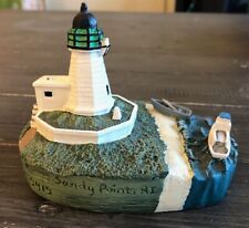 Spoontiques Lighthouse Sandy Point, Rhode Island Lighthouse Figurine #9419 picture