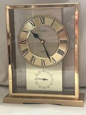 Linden Quartz Brass Mantle Clock and Second-Hand Dial 8.25