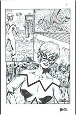 FemForce #172 Stardust winds up an adventure to cheers original inks picture