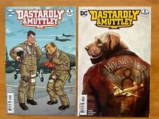 DASTARDLY AND MUTTLEY #1 Main + Sharp Variant Garth Ennis DC Comics 2017 NM picture