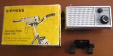 Vintage Rаrе SIEMENS RT 600  Portable Bike UKW / AW Transistor Radio BOX picture