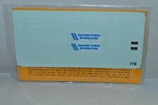HO scale decals Oddball 778 TILX Ethanol tank car Renewable Products Marketing picture