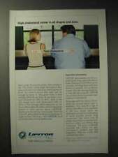 2004 Pfizer Lipitor Ad - Cholesterol all Shapes Sizes picture