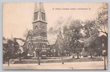 St. Peters Lutheran Church Middletown Pennsylvania Vintage Divided Back Postcard picture