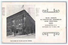 1908 The Home Of Bliss Native Herbs Washington D.C. Advertising Postcard picture