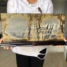 15LB Rare Chinese Natural formation Ink painting scenery Stone Mineral specimen picture