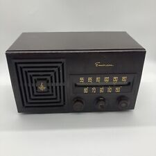 Vintage Emerson Model 125B-1 Bakelite Cabinet Table Top AM Tube Radio WORKS picture
