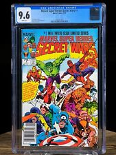 SECRET WARS #1 Newsstand CGC 9.6. May 1984 Blue Galactus Error Comic Key Issue picture