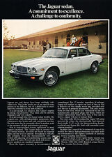1976 Jaguar XJ XJ6 XJ12 - white - Classic Vintage Advertisement Ad PE94 picture