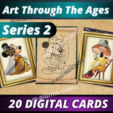 Topps Disney Art Through The Ages Series 2 Collection 2022 [ 20 DIGITAL CARDS ] picture