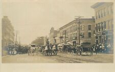 Postcard RPPC C-1905 New York Lowville Street View undivided 23-9940 picture