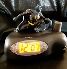 Batman Alarm Clock w Bat-Signal Valdawn Digital Projector picture