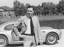automotive entrepreneur & designer Sergio Pininfarina in front- 1979 Old Photo picture