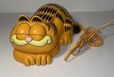 Vintage Tyco 1980s Garfield Phone With Open & Close Eyes Telephone Model 1207 picture
