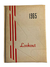 The Lookout Clinton High School 1965 Hardcover Yearbook Book picture