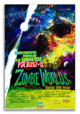 Zombie Worlds NASA Horror Space Movie Style Poster - 16x24 picture