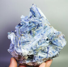 3.51lb Natural Blue Quartz Crystal Cluster kyanite Gem Mineral Specimen picture