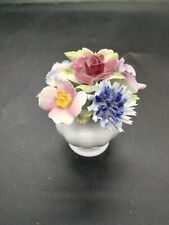 Vintage Royal Doulton Bone China Miniature Flower Bouquet  Made In England picture
