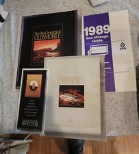 1989 Oldsmobile Brochures Gas Miliage Guide And Color Selector picture