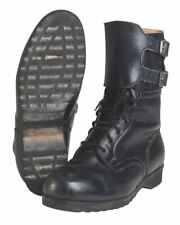 Military Czech Army Black Leather M60 Men's Combat 2 Buckle Boots Size 11 picture