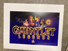 Gauntlet Legends NEW OLD STOCK Arcade Game Translite/Marquee  Atari 1998 picture