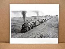 Photo:1937 C&NW 2810 J-4 2-8-4 Leading a 3 Headed Coal Freight up Radnor Hill IL picture