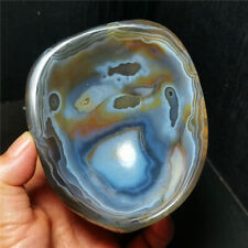 TOP 306G Natural Polished Silk Banded Lace Agate Bowl Madagascar  WYX636 picture