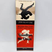 Vintage Matchbook Goodbye Mr. Chips Movie MGM Film Arthur P. Jacobs Production picture