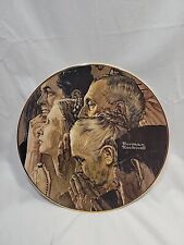 Norman Rockwell’s Freedom of Worship Plate #2593 / Vintage /  1982 picture