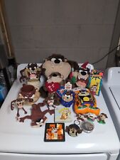 Taz Tasmanian Devil Group Lot Collector Sale 18 items. Vintage With Tags. Looney picture