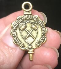 Michigan inter interscholastic Forensic Assn employee pin Award vintage  picture