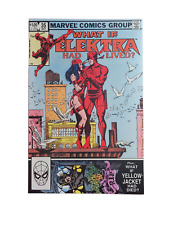 What If? 35 Marvel 1982 Elektra Had Lived Frank Miller YellowJacket Had Died picture
