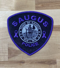 Saugus MA Police Department Domestic Violence Awareness Patch - New picture