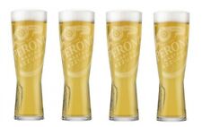 PERONI SIGNATURE TUMBLER 4 BEER PINT GLASSES 31cl NEW 2019 STYLE  picture