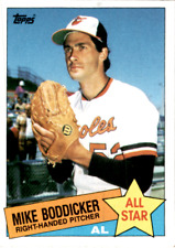 1985 Topps Baseball #709 Mike Boddicker Baltimore Orioles picture