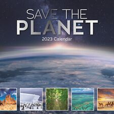 2023 Wall Calendar - Save the Planet, 12x12