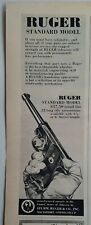 1957 Ruger standard model pistol gun vintage Firearms ad  picture