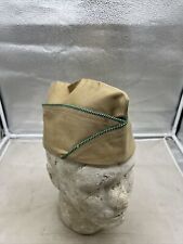 WW2 US Army Armored Piped Khaki Overseas Cap (R495 picture