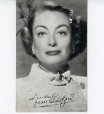 Joan Crawford 1957 RPPC Original Postcard  picture