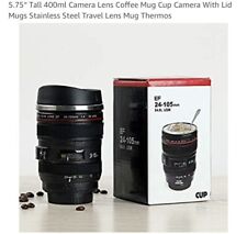 24-105 Camera Lens Coffee Mug Photo Coffee Cup Stainless Steel Travel Thermos** picture