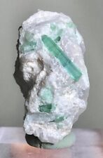 Indicolite Tourmaline Crystal Specimen from Afghanistan 82 Carats picture