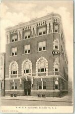 Elizabeth, New Jersey Postcard YMCA BUILDING Hotel / Street View c1900s Unused picture