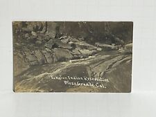 Postcard RPPC Falls on Indian Reservation Mesa Grande California CA c1912 A58 picture