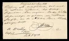 1821 German Certificate Probably Slave Birth in Sth Africa - I can't decipher it picture
