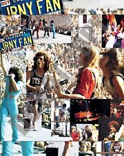 1980's Journey Steve Perry Concert Tour Collage Poster Like Art 8x10 Photo picture