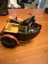Harley Davidson  Limited Edition Motorcycle Bank with Sidecar picture