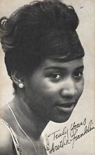 Aretha Franklin Recording Artist Music Vintage Arcade Card Postcard Size picture