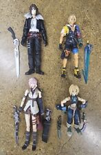 Final Fantasy Play Arts Figure Lot Lightning XIII Squall VIII Zidane IX Tidus X picture
