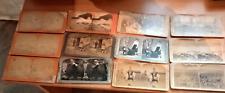 Antique Collection of Aleast 40 Stereoscope Card picture